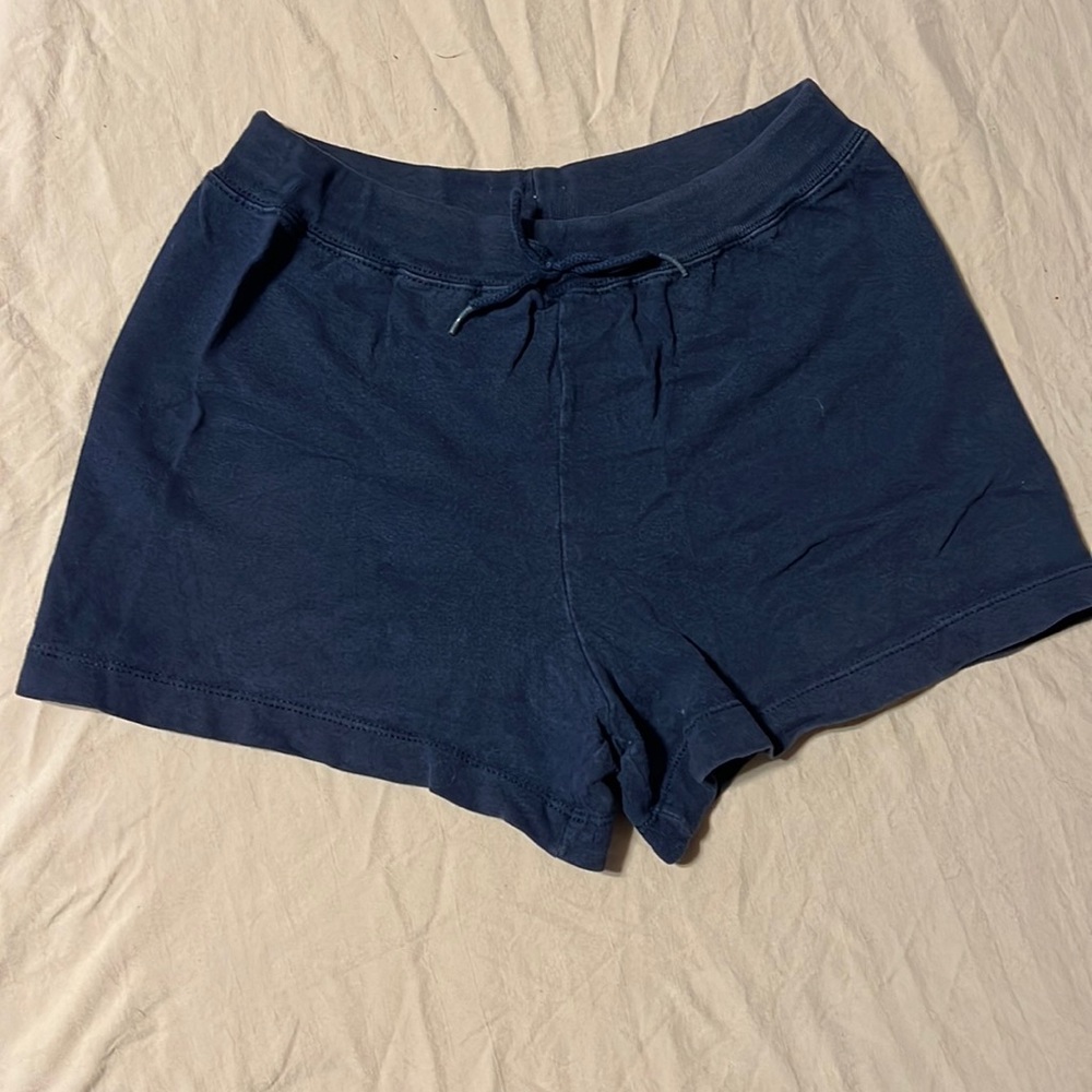 Sweats material short short. Preowned